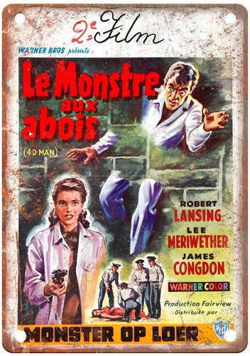 Man vintage movie poster - man,