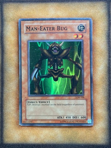 Yugioh man eater bug lob - man-eater, lob-108